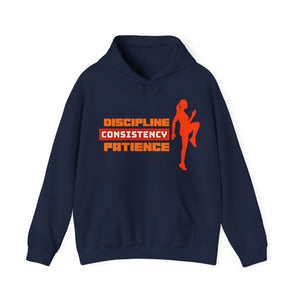 Discipline, Consistency, Patience, Motivational Shirt, Inspirational Tee, Empowering Apparel.