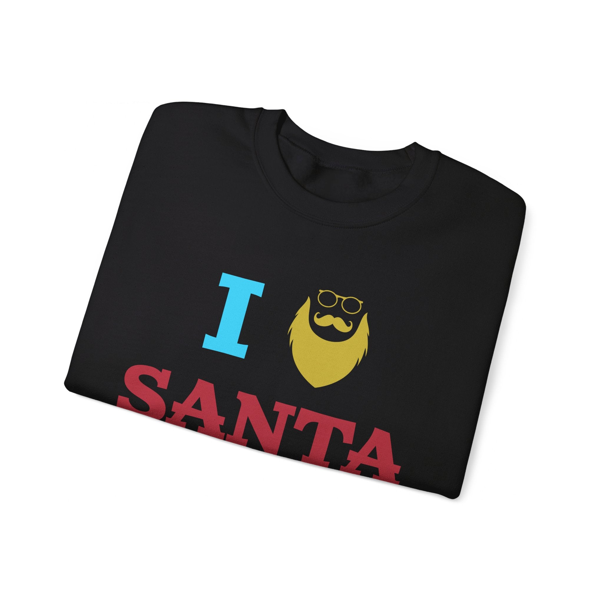 Christmas 'I Love Santa' Sweatshirt - Festive Holiday Apparel