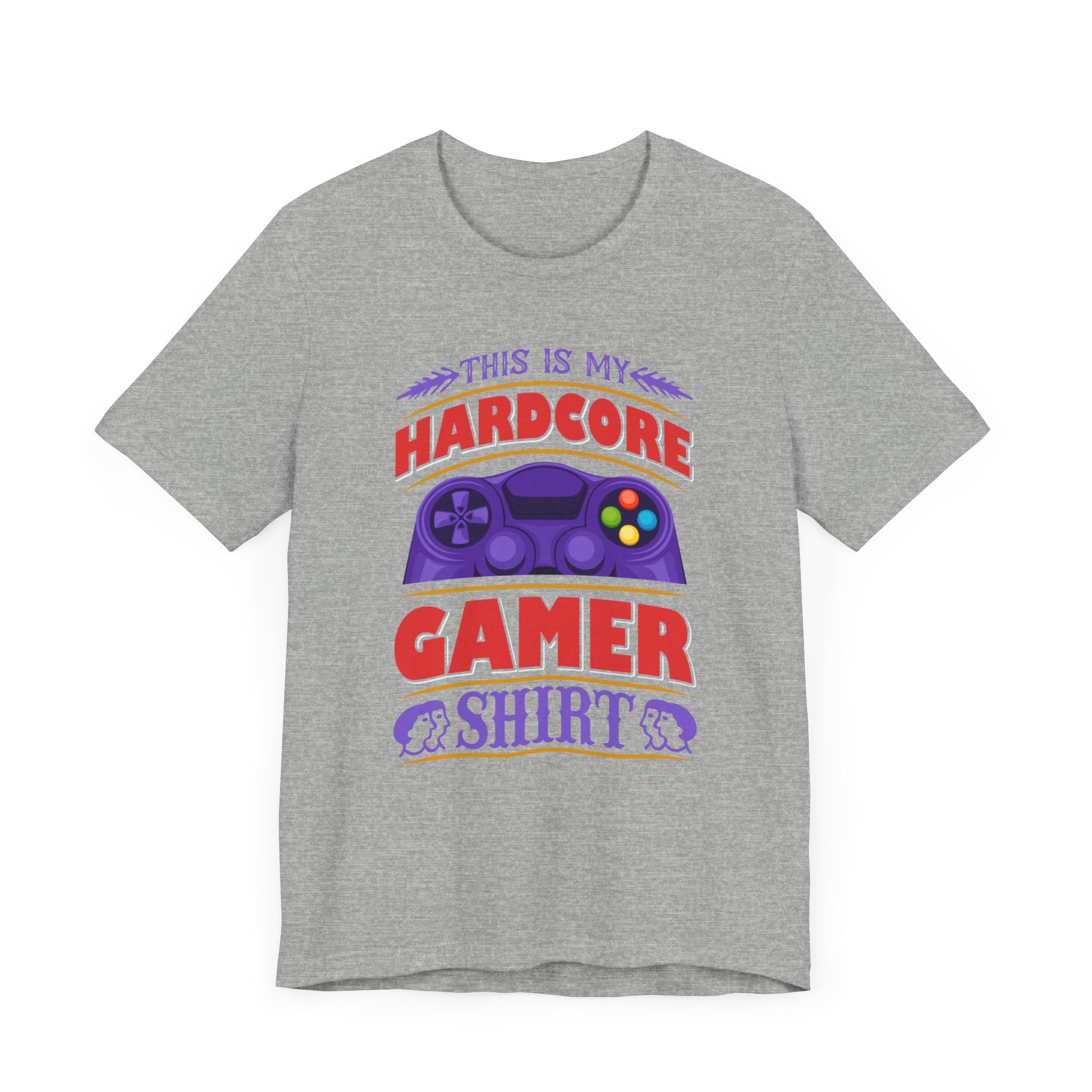 This Is my Hardcore Gamer T-shirt, Gamer Tshirt, Gameboy Shirt, Unisex Shirt, Crewneck Shirt, Short Sleeve Tee, Gift for Him, Gift for Her