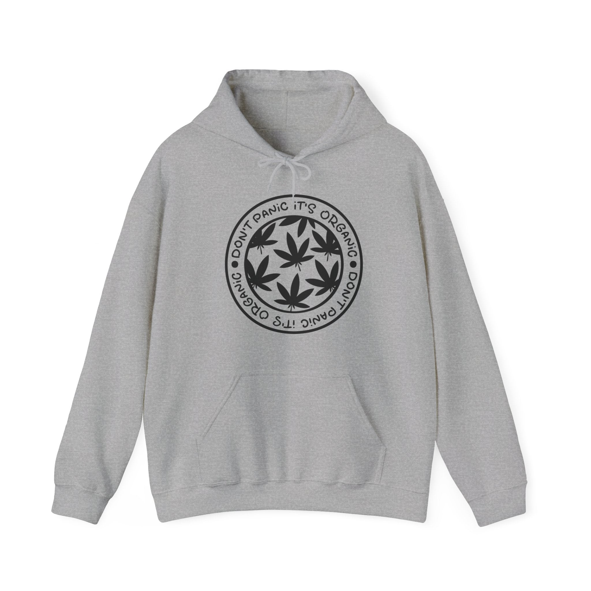 Organically Yours: Stylish Hoodie with a Cannabis Message