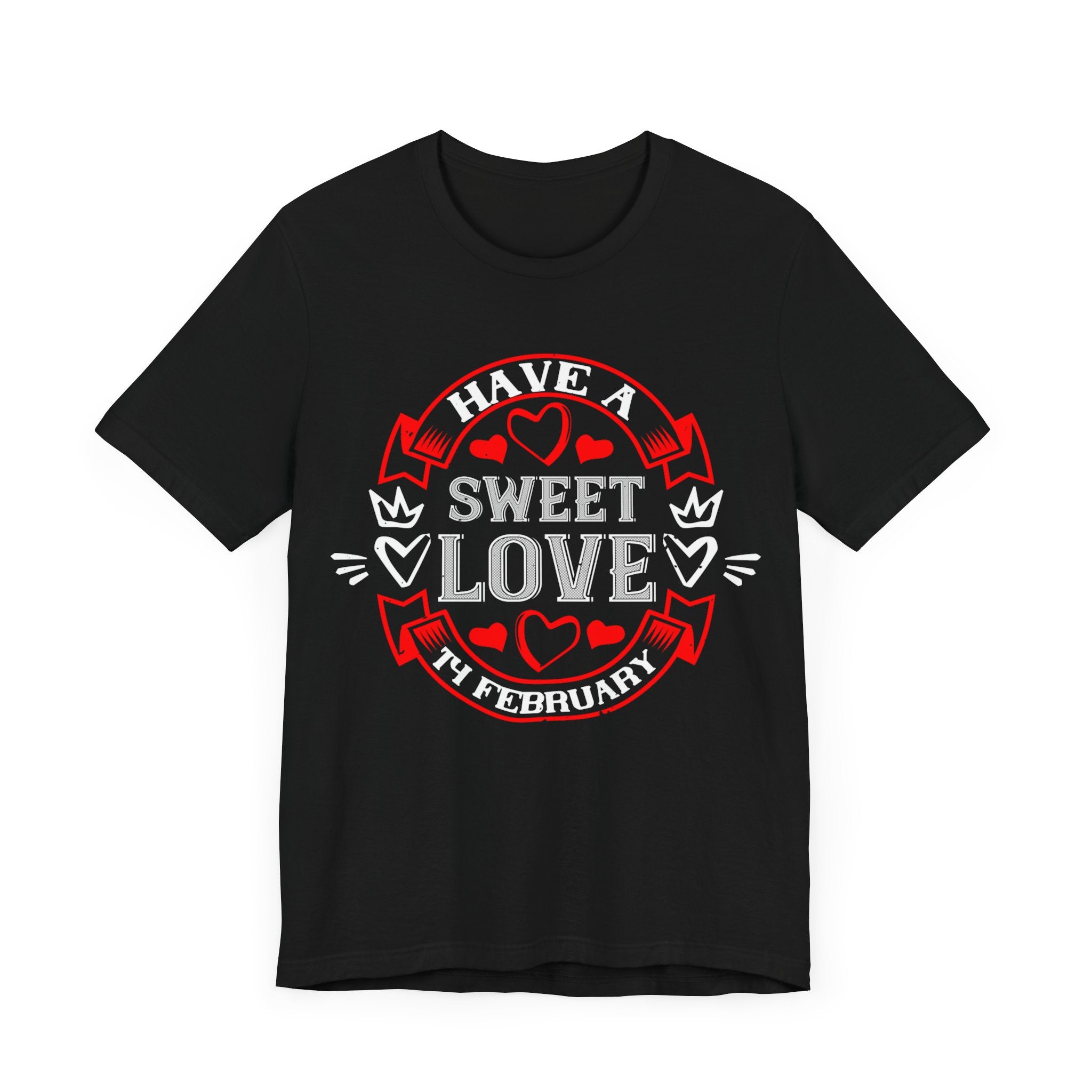 Sweet Love - 14th February Celebration Tee | Unisex Jersey Short Sleeve Tee