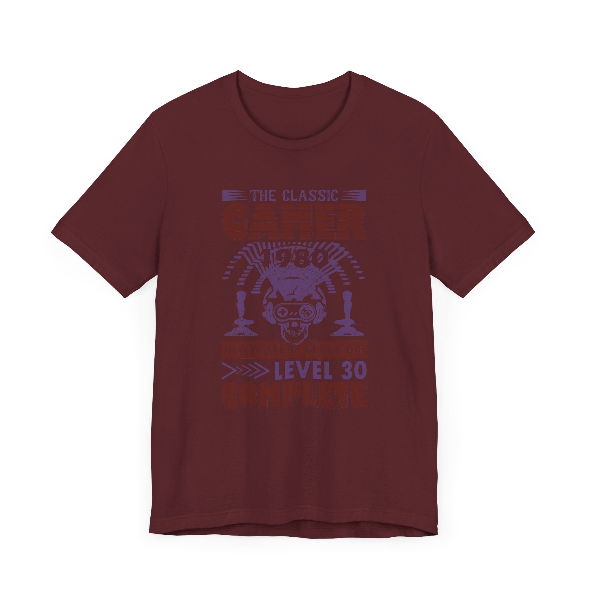 The Classic Gamer 1980 T-shirt, Gaming Tshirt, Game Lover Shirt, Classic Unisex Shirt, Crewneck Shirt, Short Sleeve Tee, Gift for Him