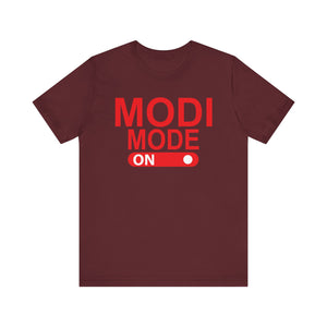 Modi Mode On T-shirt, Modi Tshirt, Mood On Shirt, Sarcastic Unisex Shirt, Crewneck Shirt, Short Sleeve Tee, Gift for Him, Gift for Her