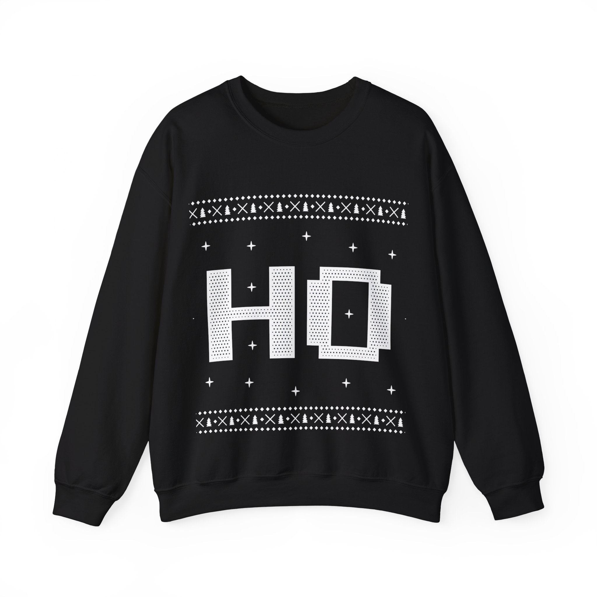 Festive 'Ho Ho Ho' Christmas Sweater for Seasonal Cheer