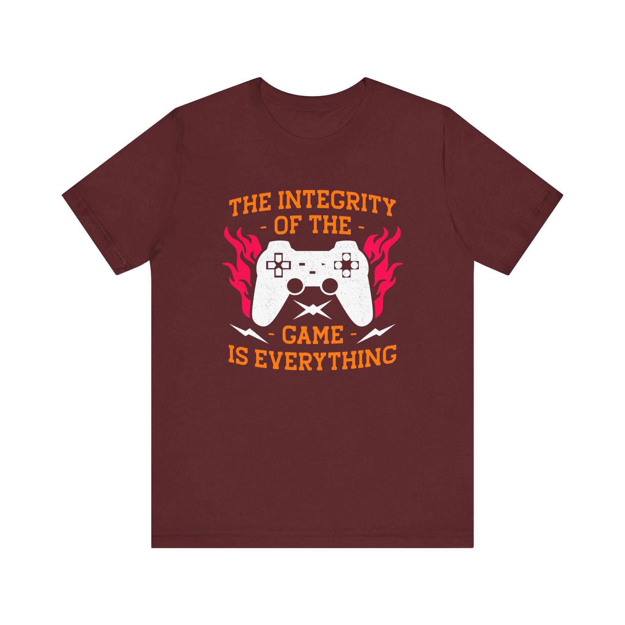 The Integrity Of The Game T-shirt, Gamer Tshirt, Gameboy Shirt, Unisex Shirt, Crewneck Shirt, Short Sleeve Tee, Gift for Him, Gift for Her