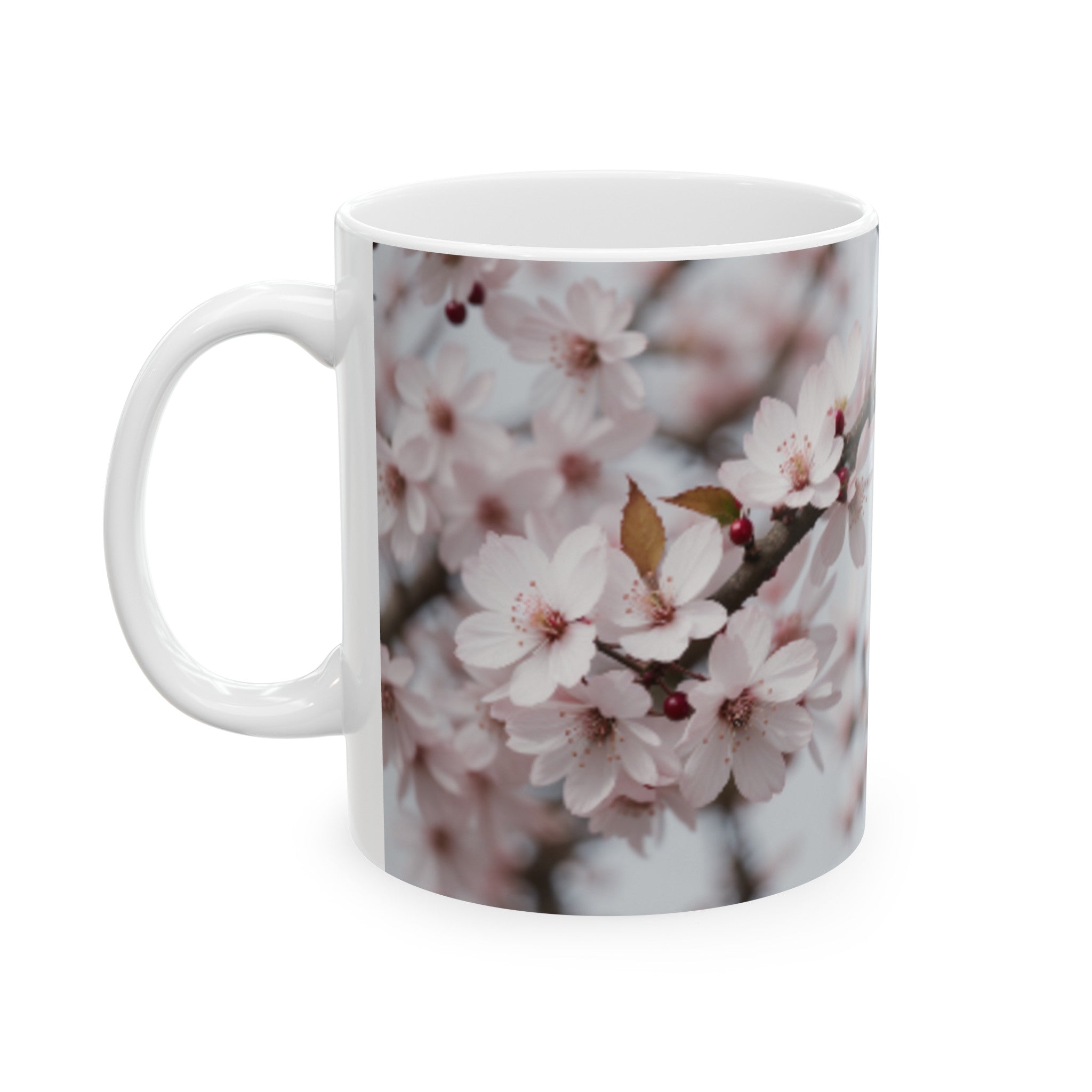 Blossom & Brew Ceramic Mug, (11oz, 15oz)