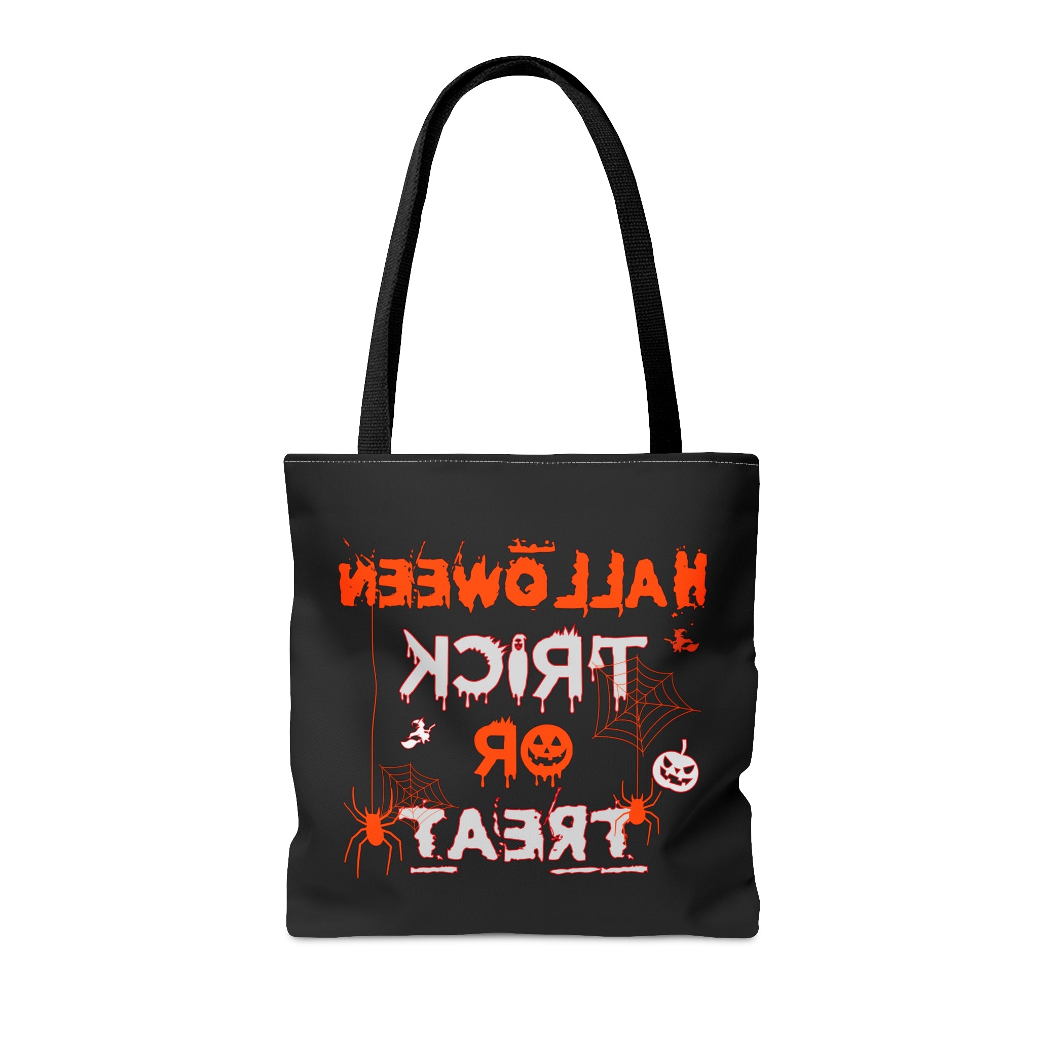 Halloween Trick or Treat Candy Bag - Spooky Halloween Tote Bag - Kids Halloween Candy Holder - Halloween Party Favor