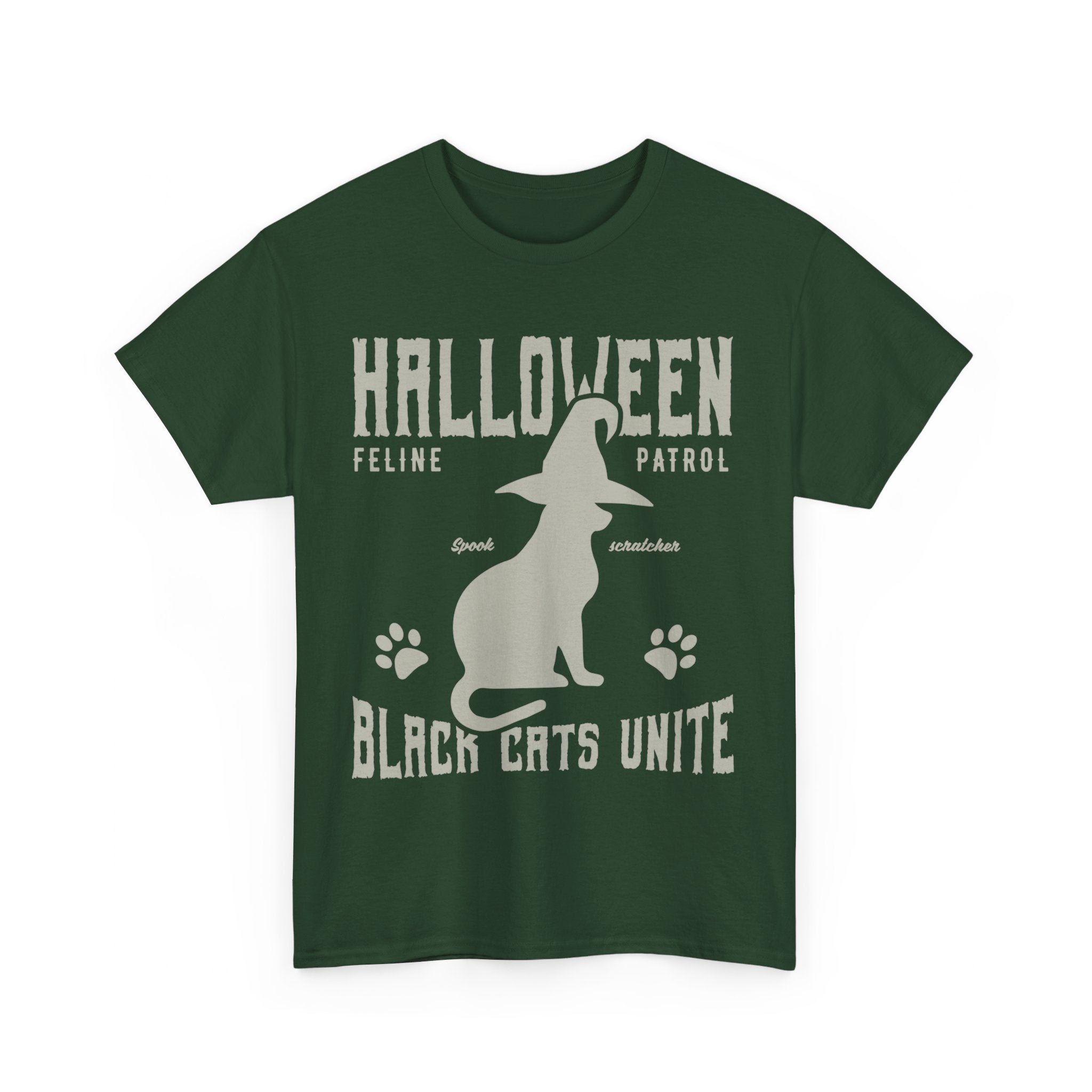 Halloween Black Cats Unite T-shirt - Spooky Kitty Tee - Witchy Cat Shirt