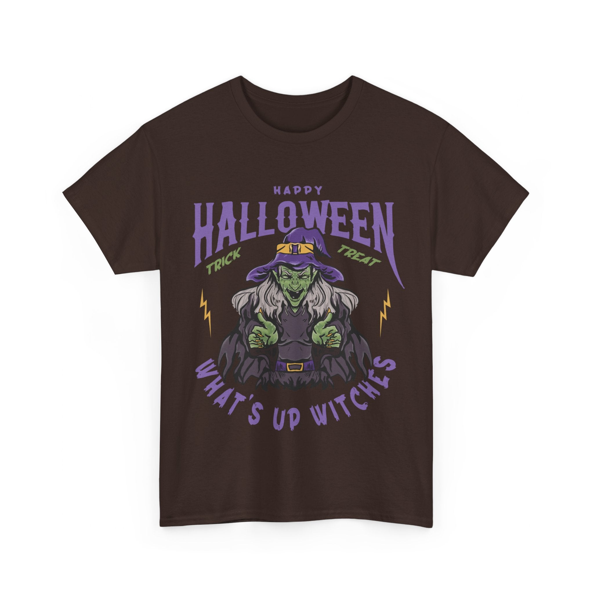 Happy Halloween T-shirt - What's Up Witches Tee - Funny Halloween Shirt