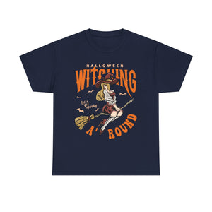 Witching Around Halloween T-shirt - Fun Witchy Tee - Spooky Costume Shirt