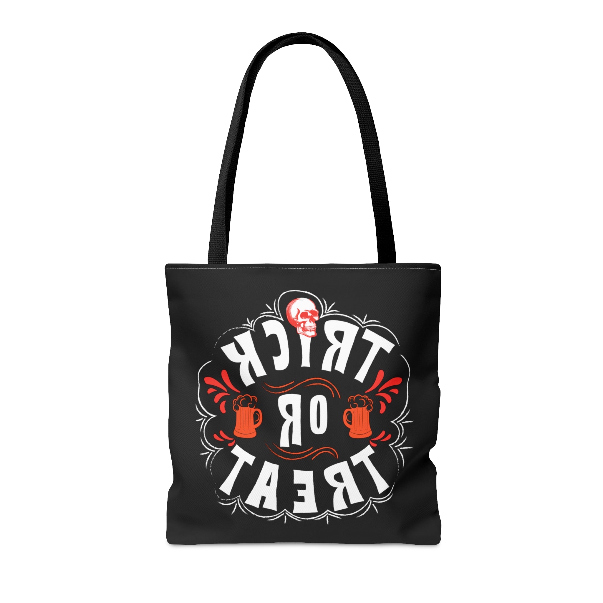 Halloween Candy Bag - 'Trick or Treat' - Spooky Tote Bag for Sweets Collection