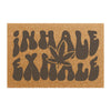 Serene Welcome Mat: 'Inhale Exhale'