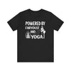 Powered By Fairydust T-shirt, Yoga Tshirt, Meditation Shirt, Unisex Shirt, Crewneck Shirt, Short Sleeve Tee, Gift for Him, Gift for Her