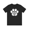 Who Rescued Who? T-shirt, Dog Paw Tshirt, Dog Lover Shirt, Animal Unisex Shirt, Crewneck Shirt, Short Sleeve Tee, Gift for Him, Gift for Her