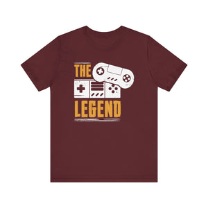 The Legend T-shirt, Legend Tshirt, Boys Shirt, Gaming Unisex Shirt, Gameboy Crewneck Shirt, Gamer Short Sleeve Tee, Gift for Him