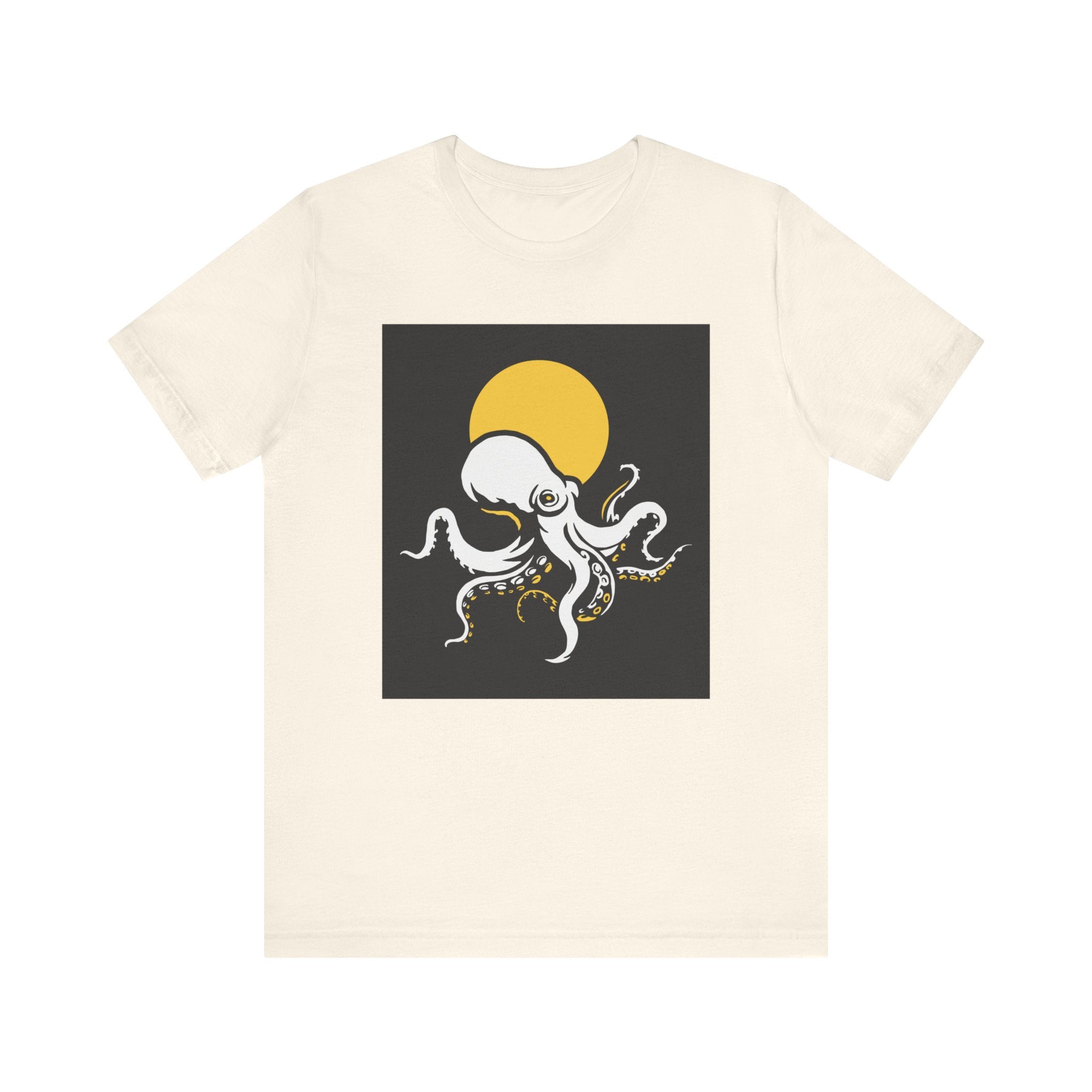 Octopus T-shirt, Deep Sea Tshirt, Dark Ocean Shirt, Unisex Shirt, Crewneck Shirt, Short Sleeve Tee, Gift for Him, Gift for Her