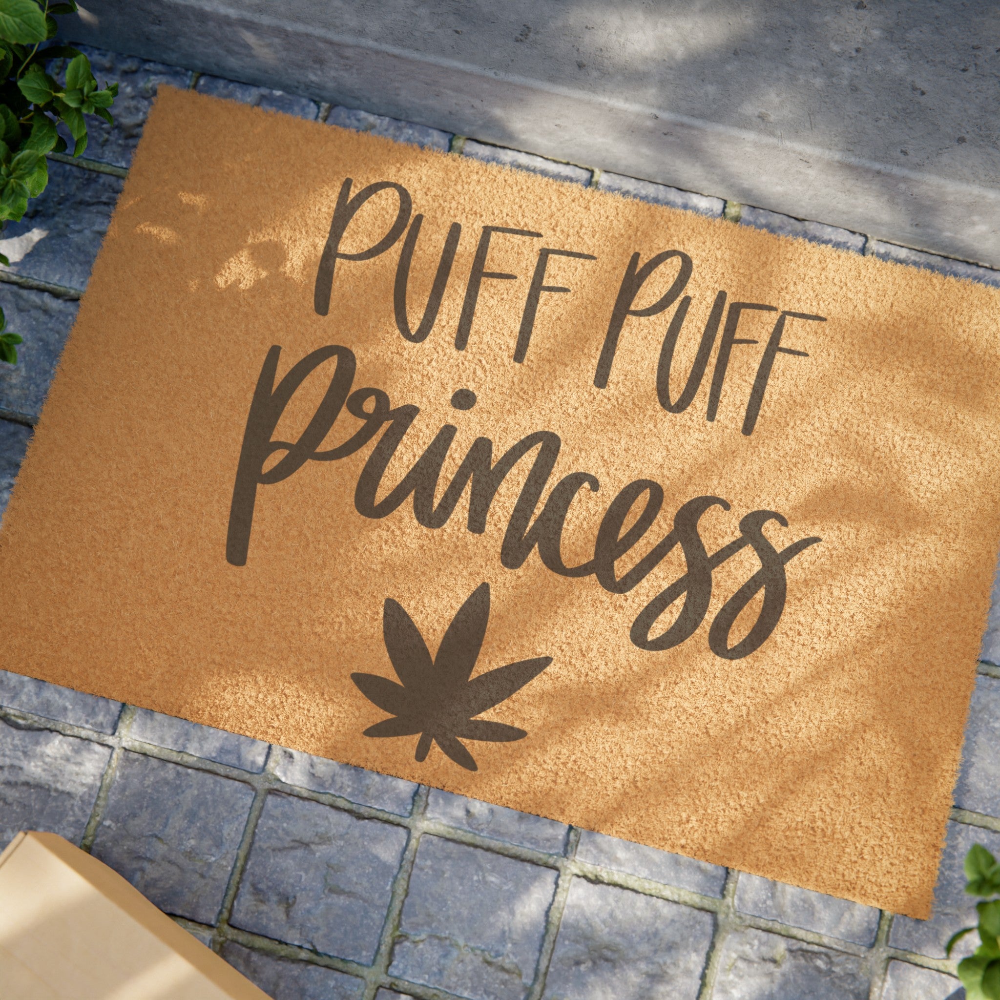 Charming Entry Mat: 'Puff Puff Princess'