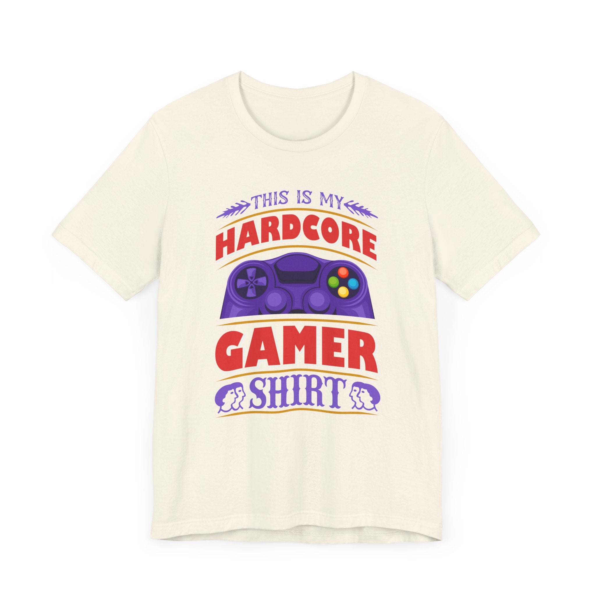 This Is my Hardcore Gamer T-shirt, Gamer Tshirt, Gameboy Shirt, Unisex Shirt, Crewneck Shirt, Short Sleeve Tee, Gift for Him, Gift for Her