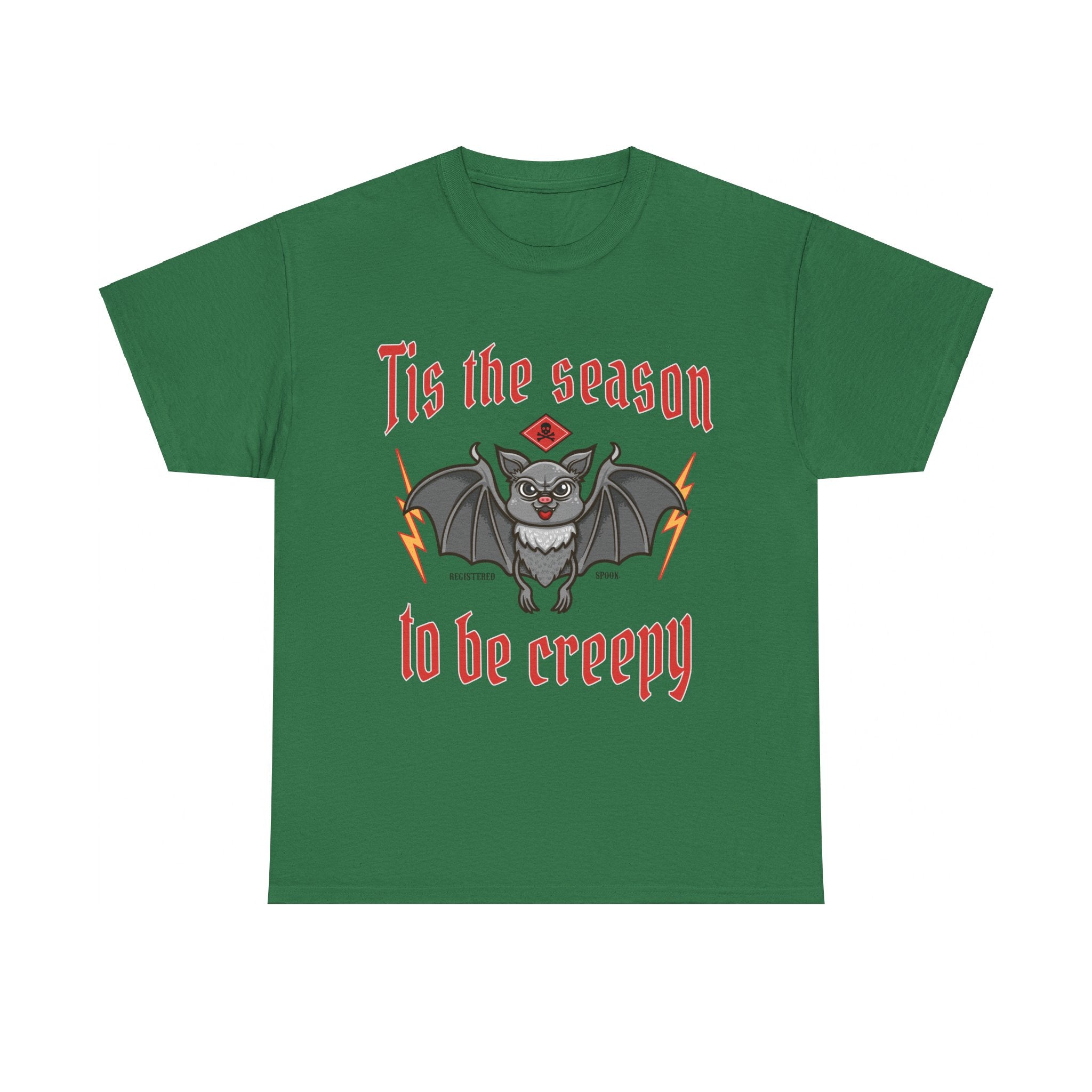 Funny Halloween T-shirt - Tis the Season to Be Creepy - Spooky Costume Tee