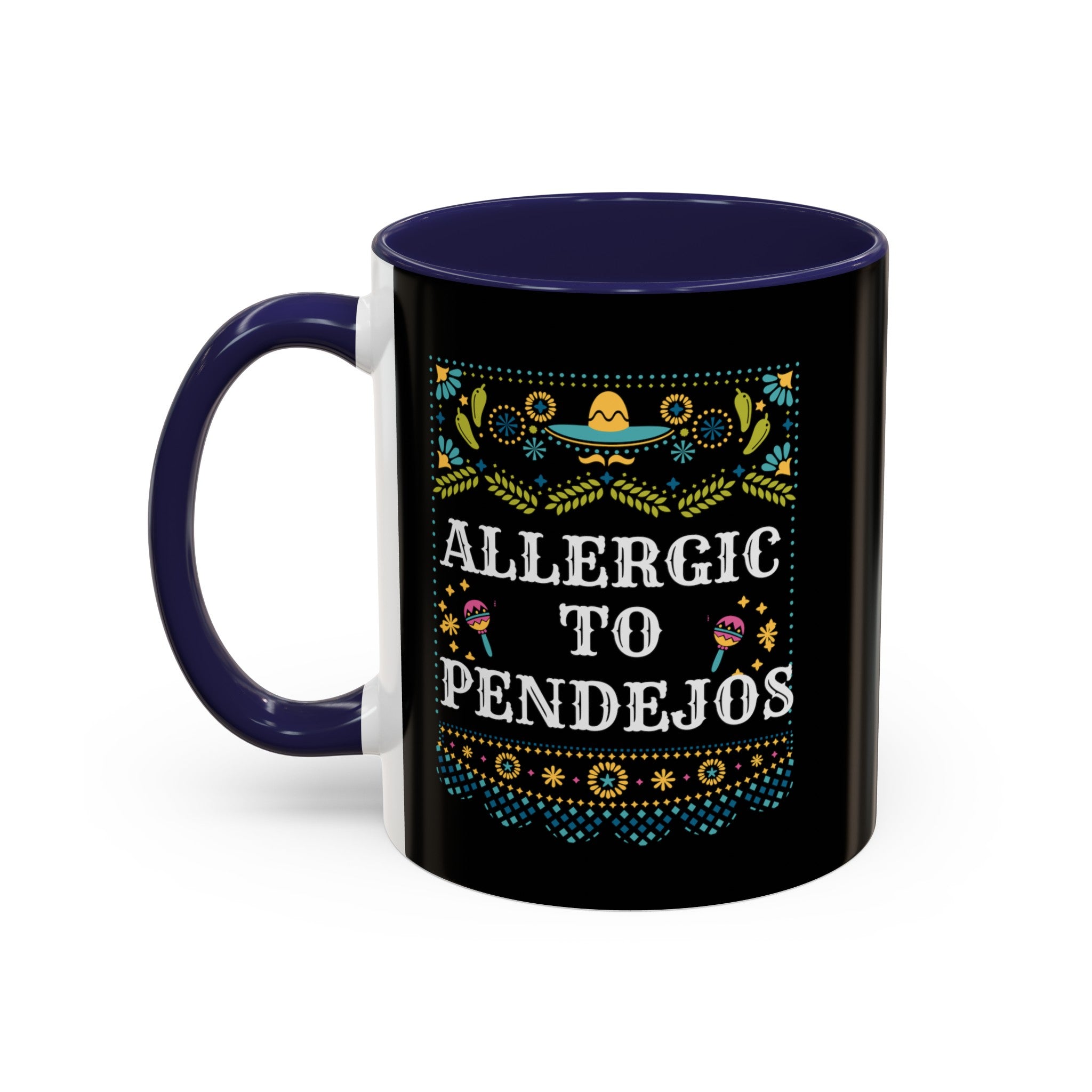 Sassy Allergic to Pendejos Coffee Mug for a Bold Statement, 11oz