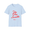 Empowering 'You Are Loveable' T-shirt | Positive Affirmation Tee