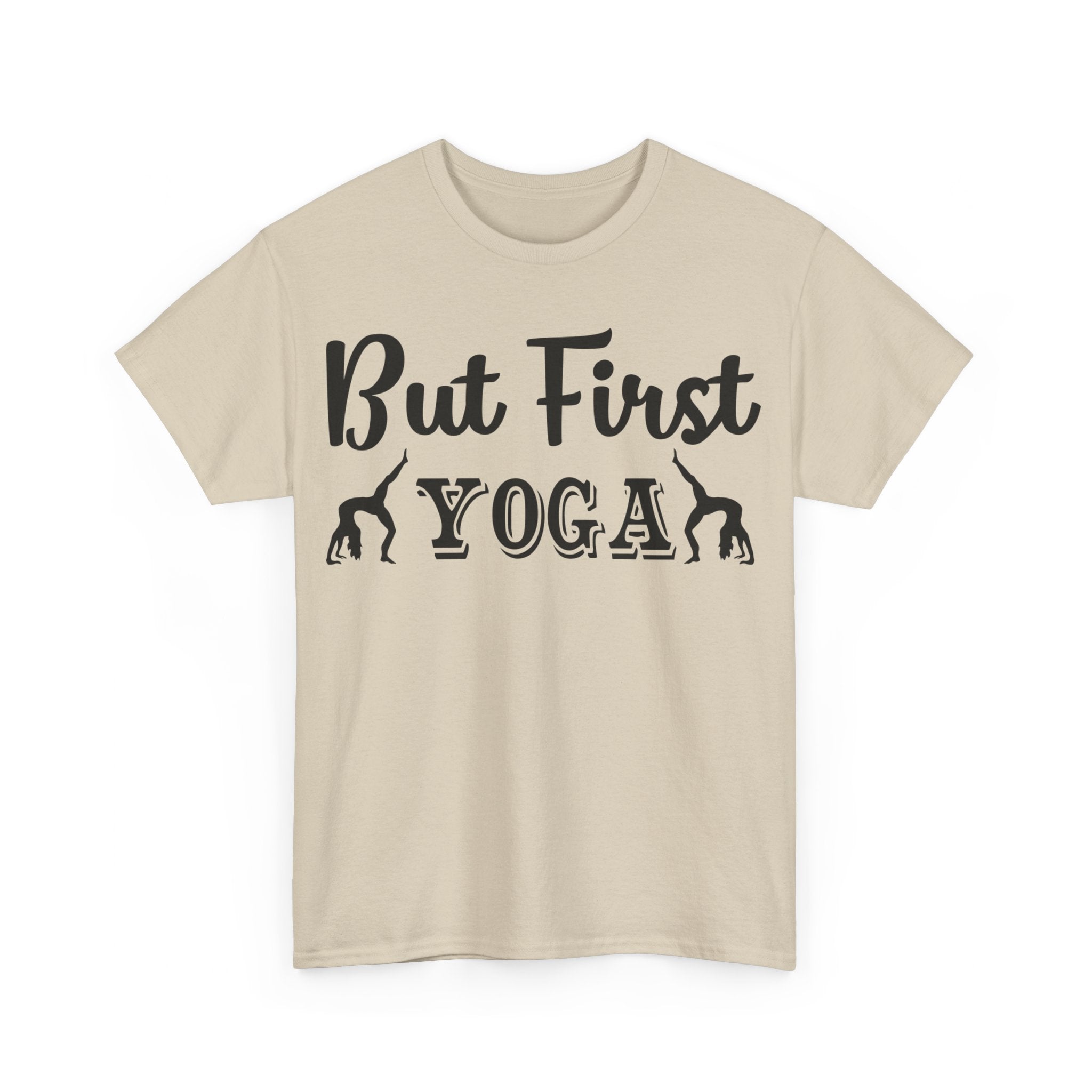 But First Yoga T-Shirt | Women's Relaxation Tee | Workout Apparel | Yoga Lover Gift