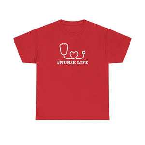 Gift for a Nurse | #NurseLife T-shirt | Stylish Healthcare Professional Tee