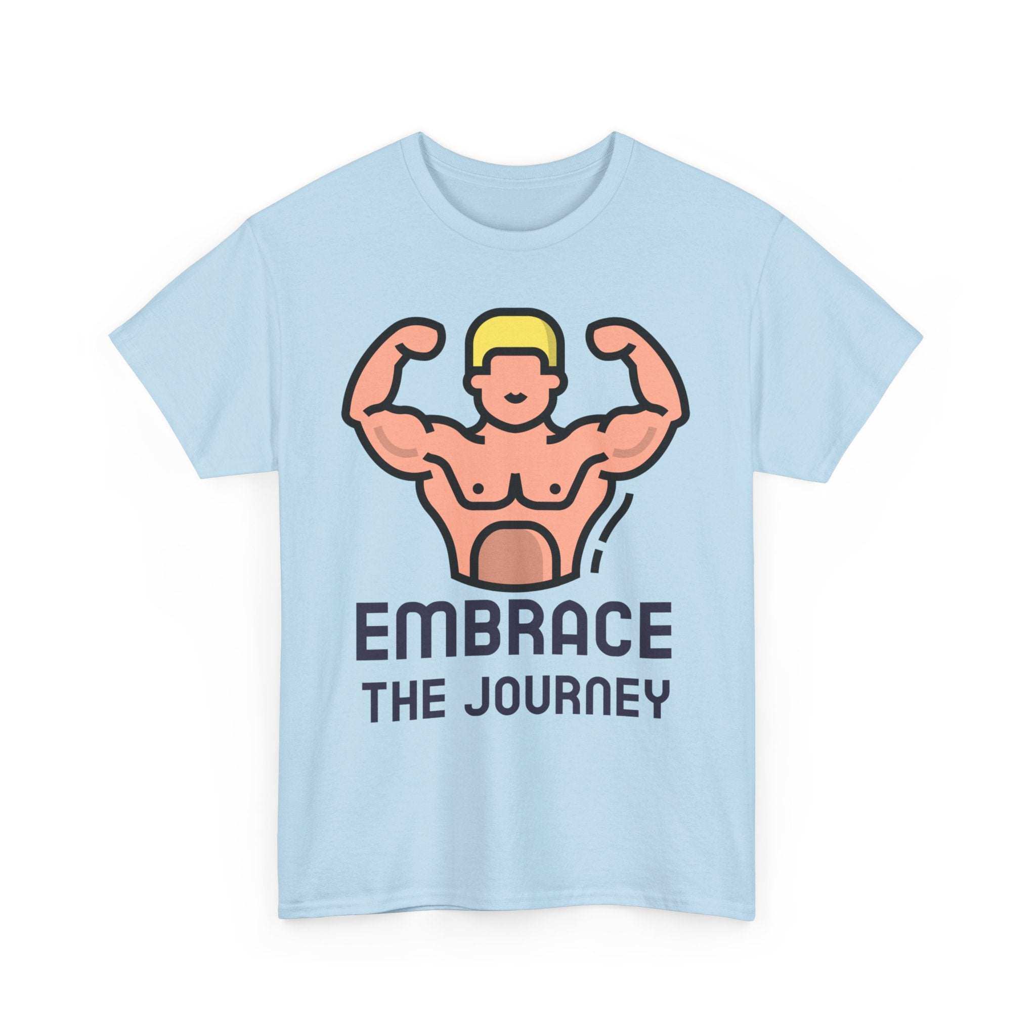 Embrace the Journey, Motivational Shirt, Inspirational Tee, Empowering Apparel.