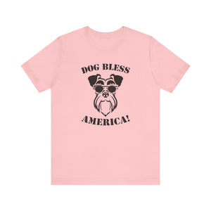 Dog Bless America T-shirt, Dog Lover Tshirt, Animal Shirt, Pet Unisex Shirt, Crewneck Shirt, Short Sleeve Tee, Gift for Him, Gift for Her