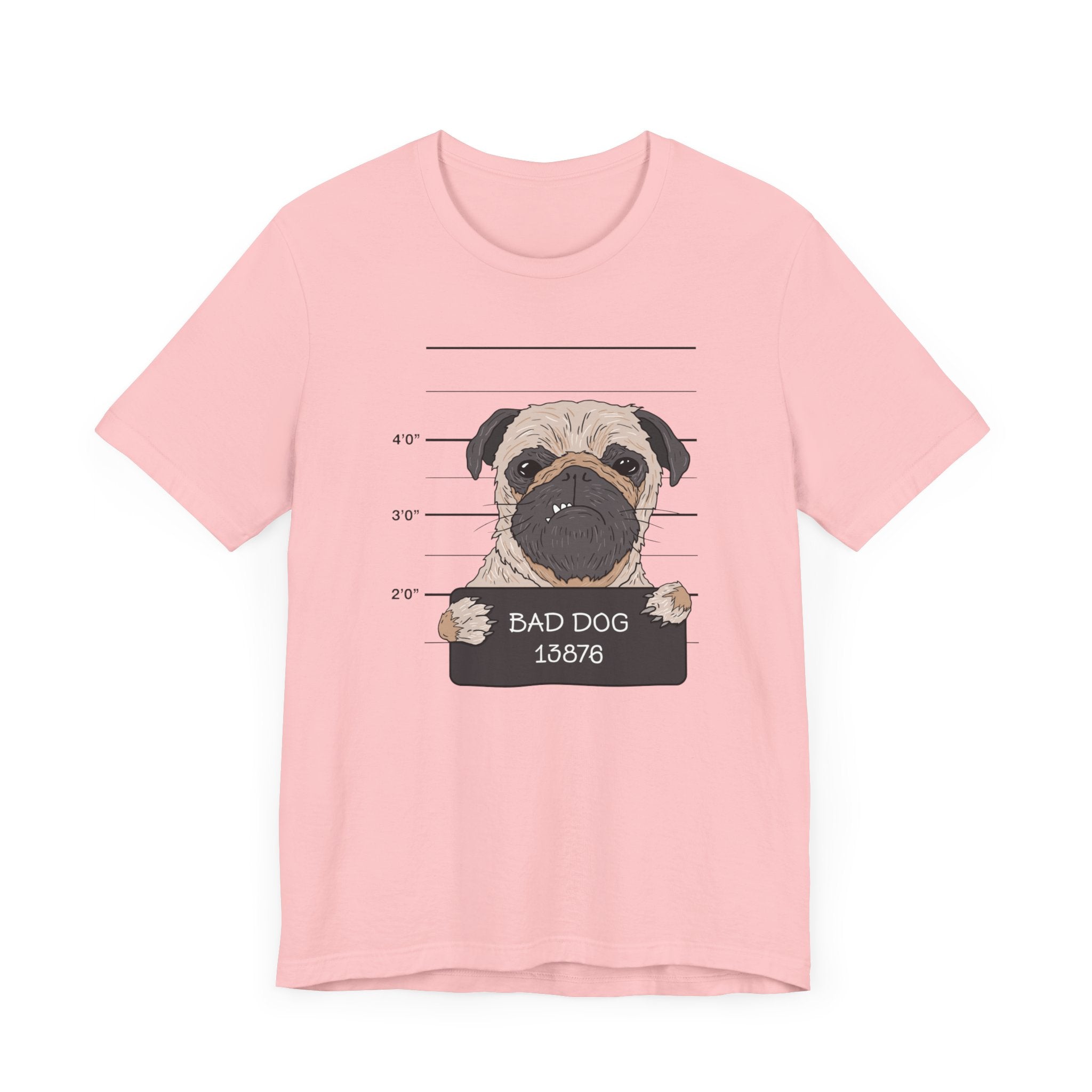 Bad Dog 13876 T-shirt, Dog Lover Tshirt, Animal Shirt, Pet Unisex Shirt, Crewneck Shirt, Short Sleeve Tee, Gift for Him, Gift for Her