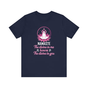 Namaste T-shirt, Religious Tshirt, Indian Shirt, Cultural Unisex Shirt, Crewneck Shirt, Short Sleeve Tee, Gift for Him, Gift for Her