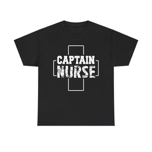 Captain Nurse T-shirt | Heroic Healthcare Professional Tee | Gift for nurse