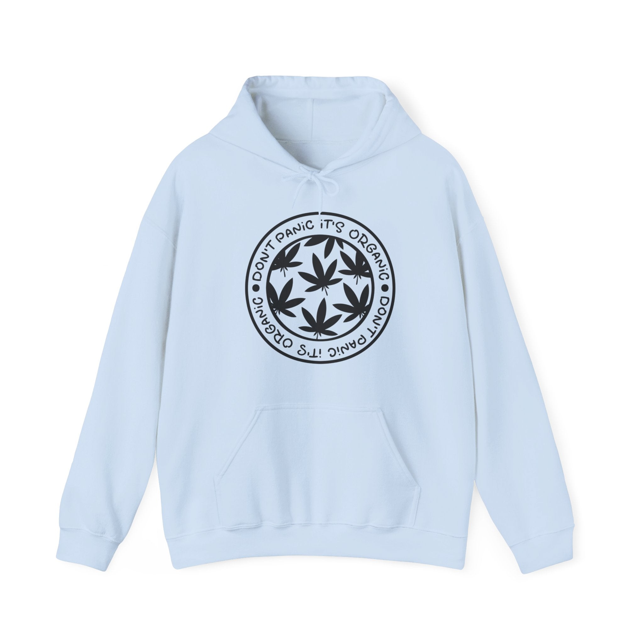 Organically Yours: Stylish Hoodie with a Cannabis Message