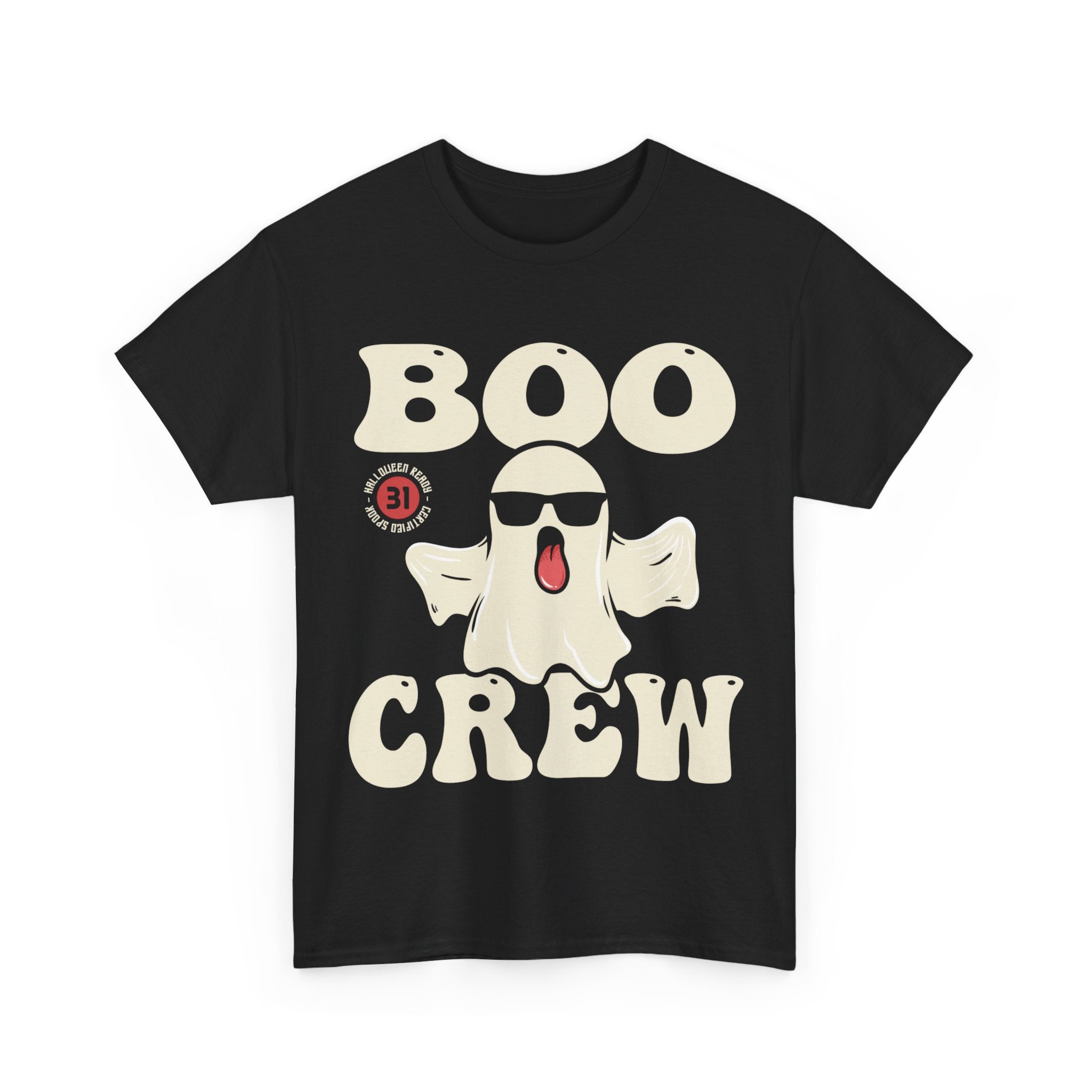 BOO CREW T-shirt - Spooky Halloween Tee - Ghostly Friends Shirt