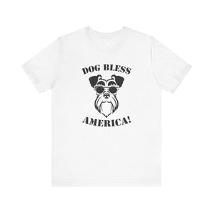 Dog Bless America T-shirt, Dog Lover Tshirt, Animal Shirt, Pet Unisex Shirt, Crewneck Shirt, Short Sleeve Tee, Gift for Him, Gift for Her