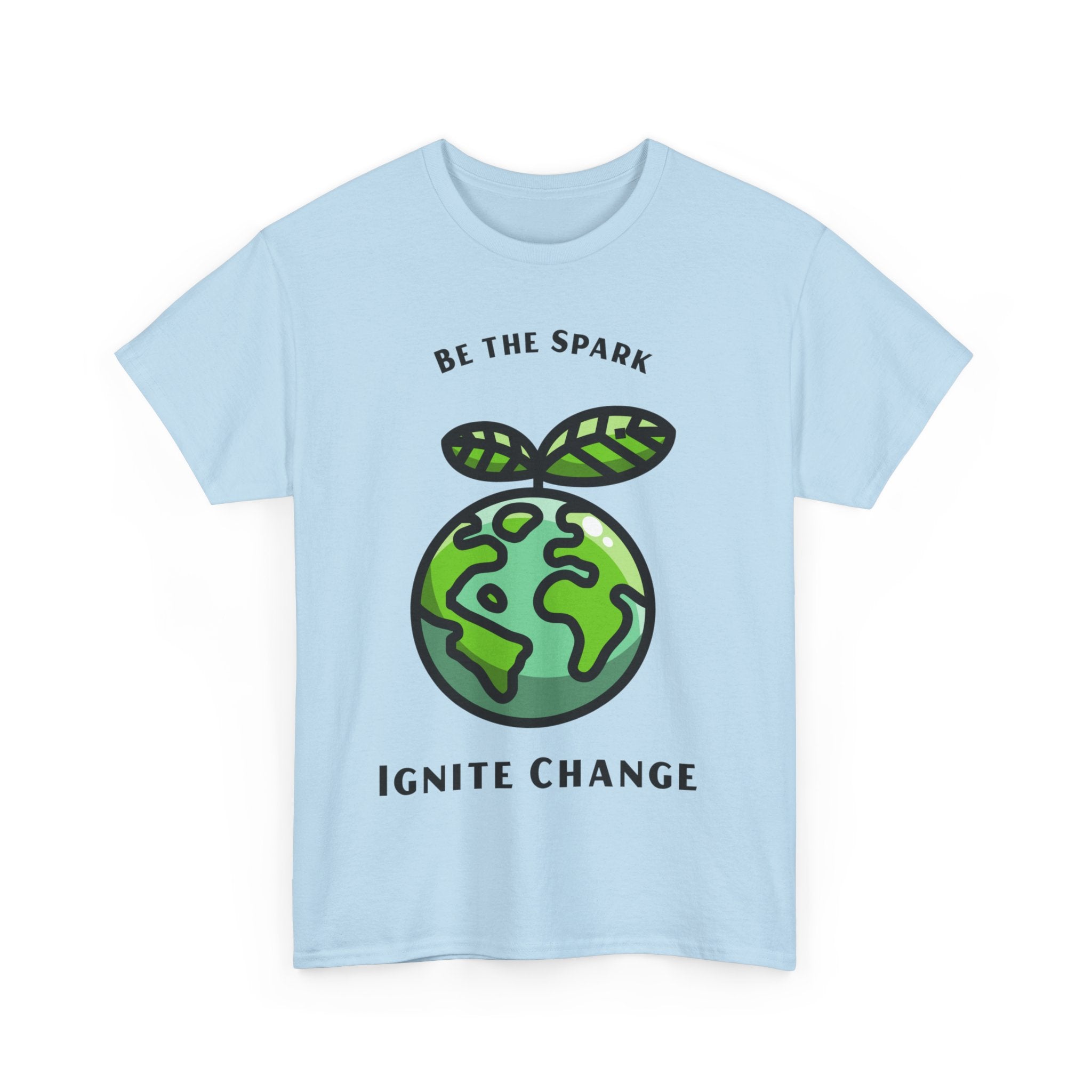 Spark that Ignites Change, Motivational Shirt, Inspirational Tee, Empowering Apparel, Be the Change.