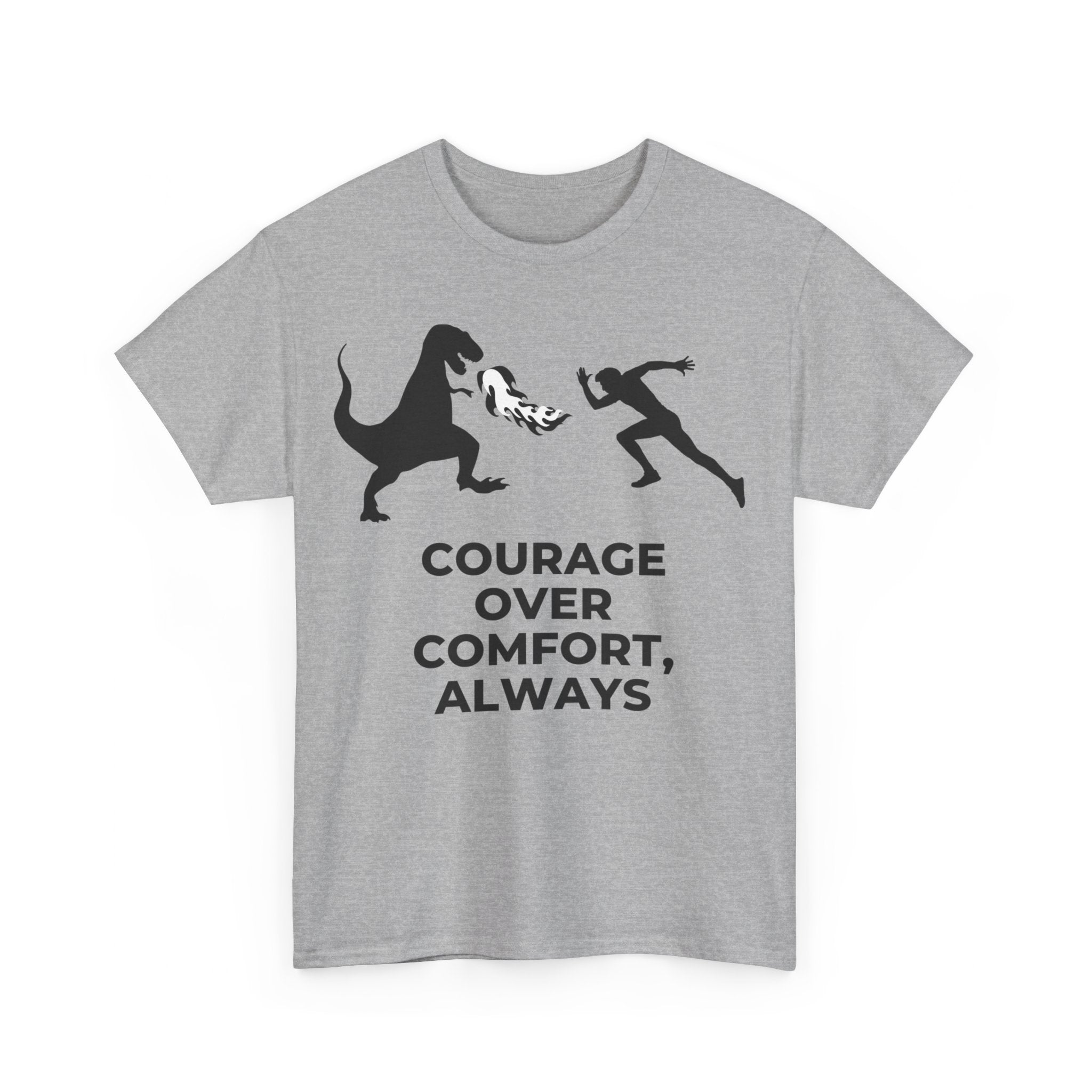 Courage Over Comfort, Motivational Shirt, Inspirational Tee, Empowering Apparel