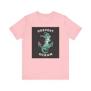 Deepest Ocean T-shirt, Mermaid Tshirt, Mermaid Top , Unisex Shirt, Crewneck Shirt, Short Sleeve Tee, Gift for Him, Gift for Her