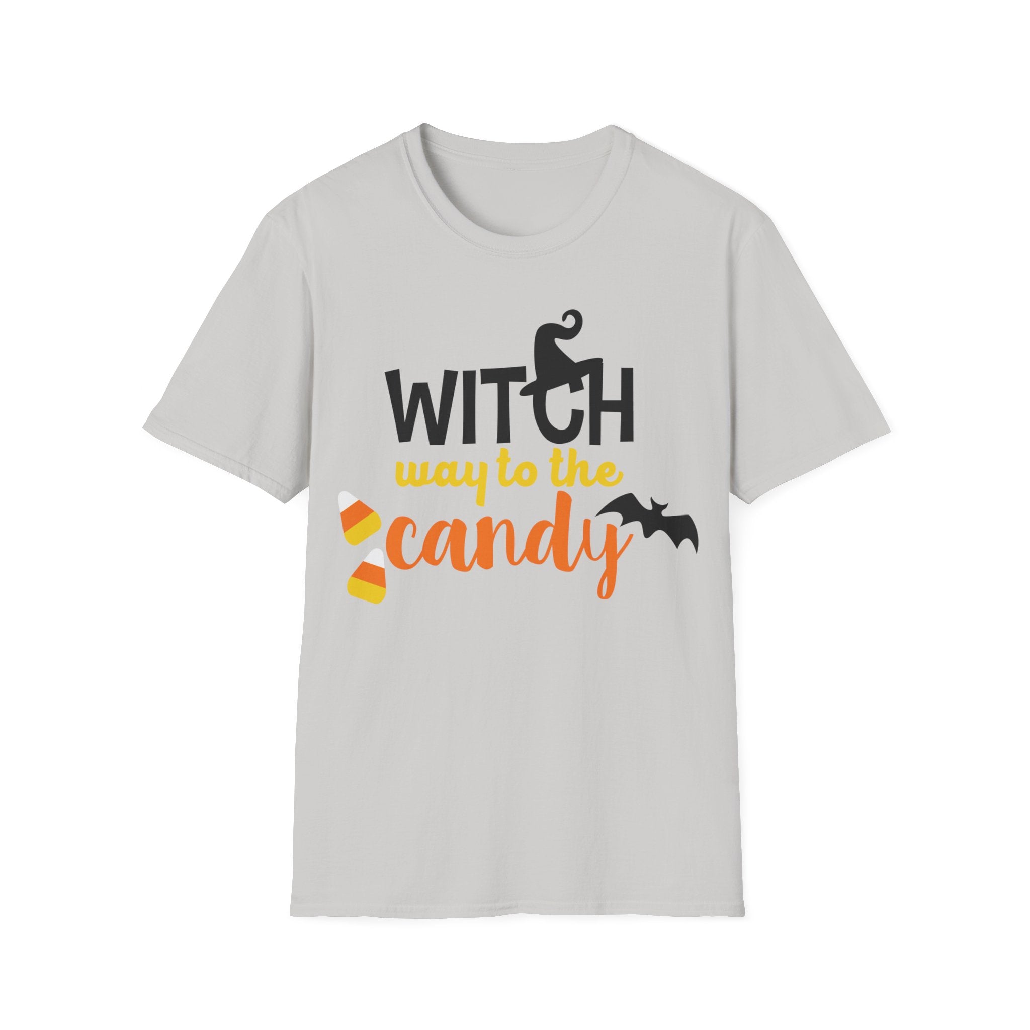 Witch Way to the Candy Halloween T-Shirt | Spooky Season Tee