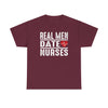 Fun 'Real Men Date Nurses' T-shirt | Unique Gift for Nursing Partners