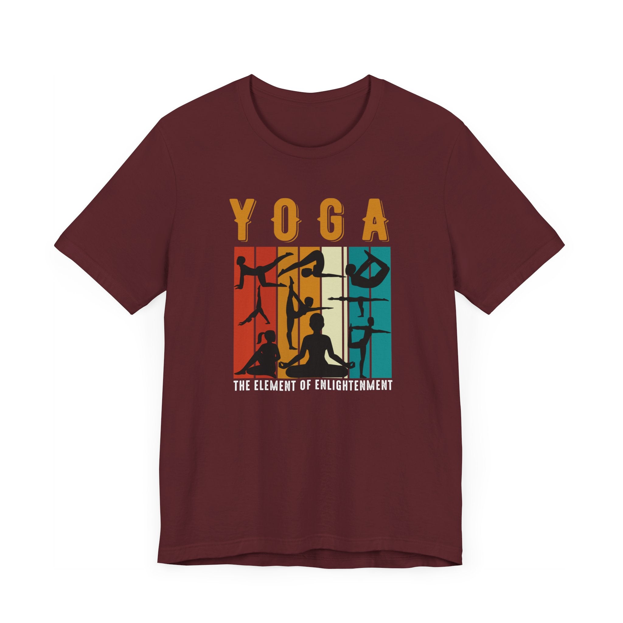 Yoga T-shirt, Meditation Tshirt, Positive Shirt, Sayings Unisex Shirt, Yoga Day Crewneck Shirt, Short Sleeve Tee, Gift for Him, Gift for Her