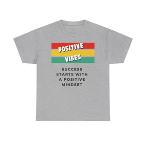 Success Starts, Positive Mindset, Motivational Shirt, Inspirational Tee, Empowering Apparel.