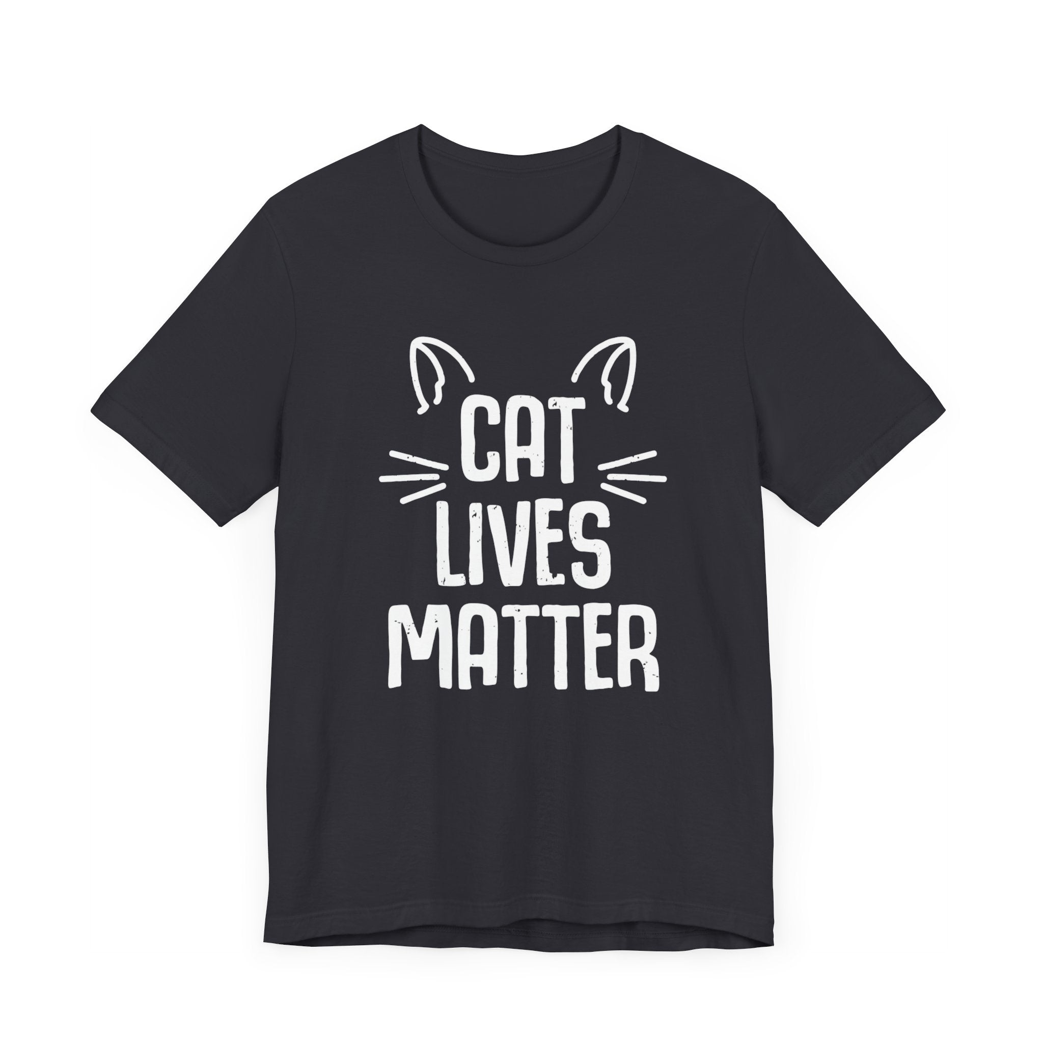 Cat Lives Matter T-shirt, Cat Lover Tshirt, Animal Shirt, Pet Unisex Shirt, Crewneck Shirt, Short Sleeve Tee, Gift for Him, Gift for Her