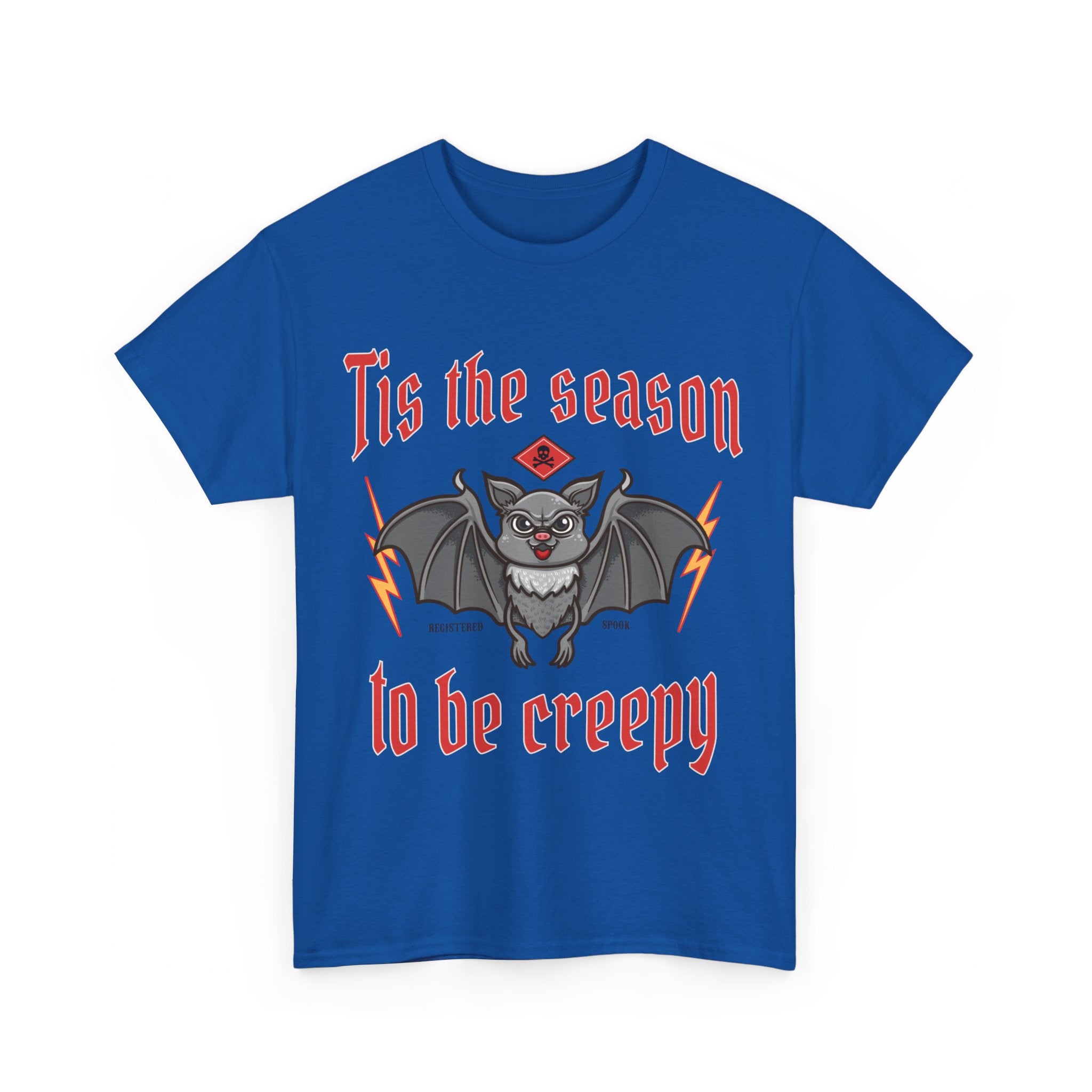 Funny Halloween T-shirt - Tis the Season to Be Creepy - Spooky Costume Tee