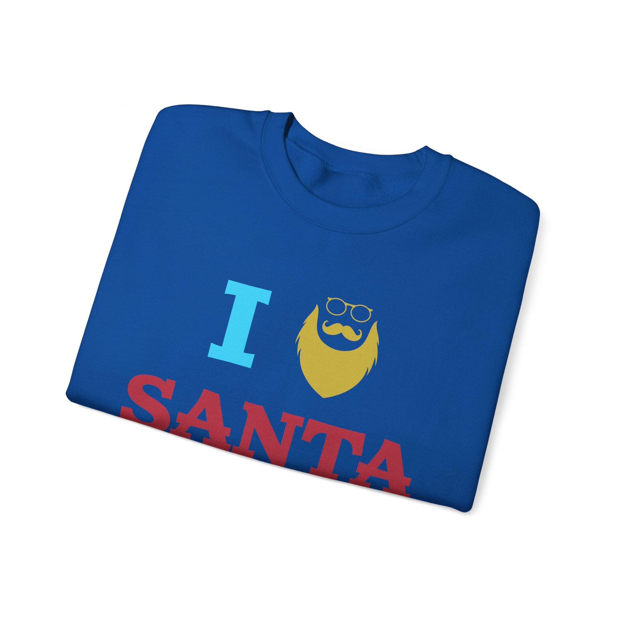 Christmas 'I Love Santa' Sweatshirt - Festive Holiday Apparel