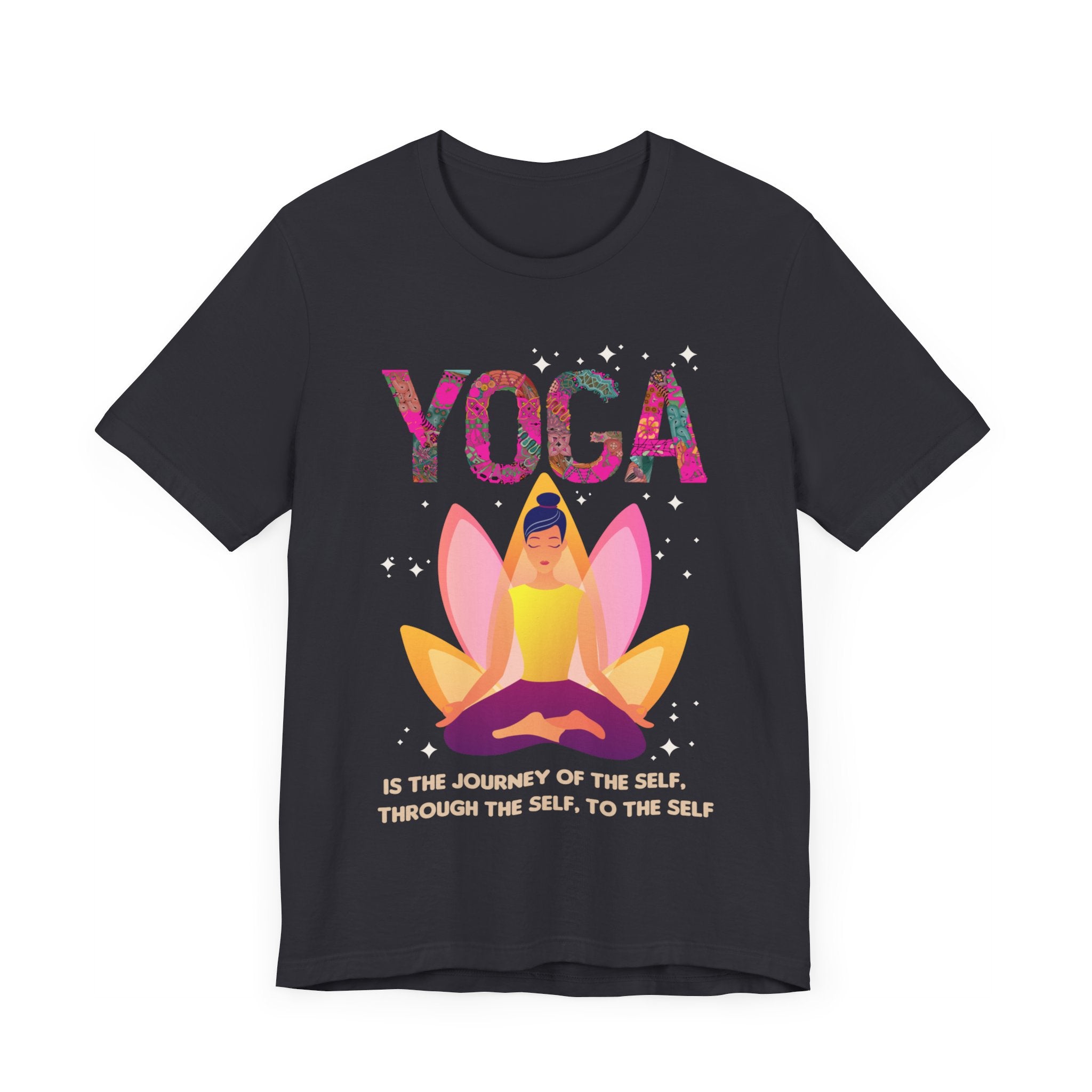 Yoga Is The Journey T-shirt, Yoga Tshirt, Meditation Shirt, Unisex Shirt, Crewneck Shirt, Short Sleeve Tee, Gift for Him, Gift for Her