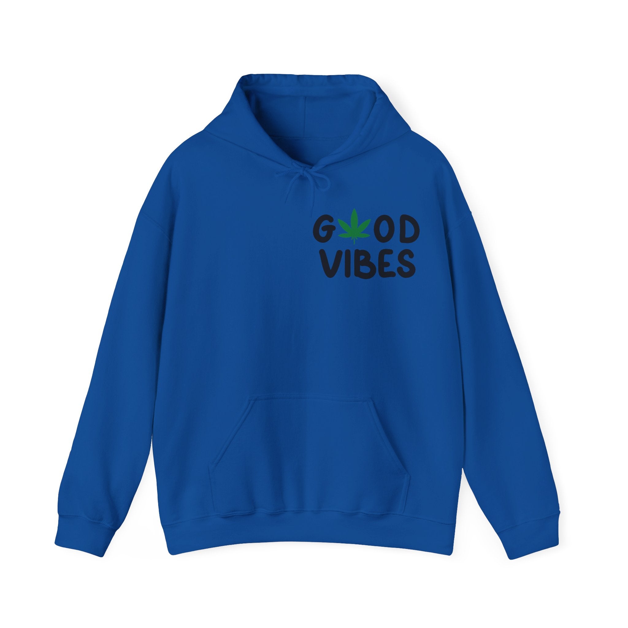 Good Vibes Hoodie - Elevate Your Style with a Cannabis Twist