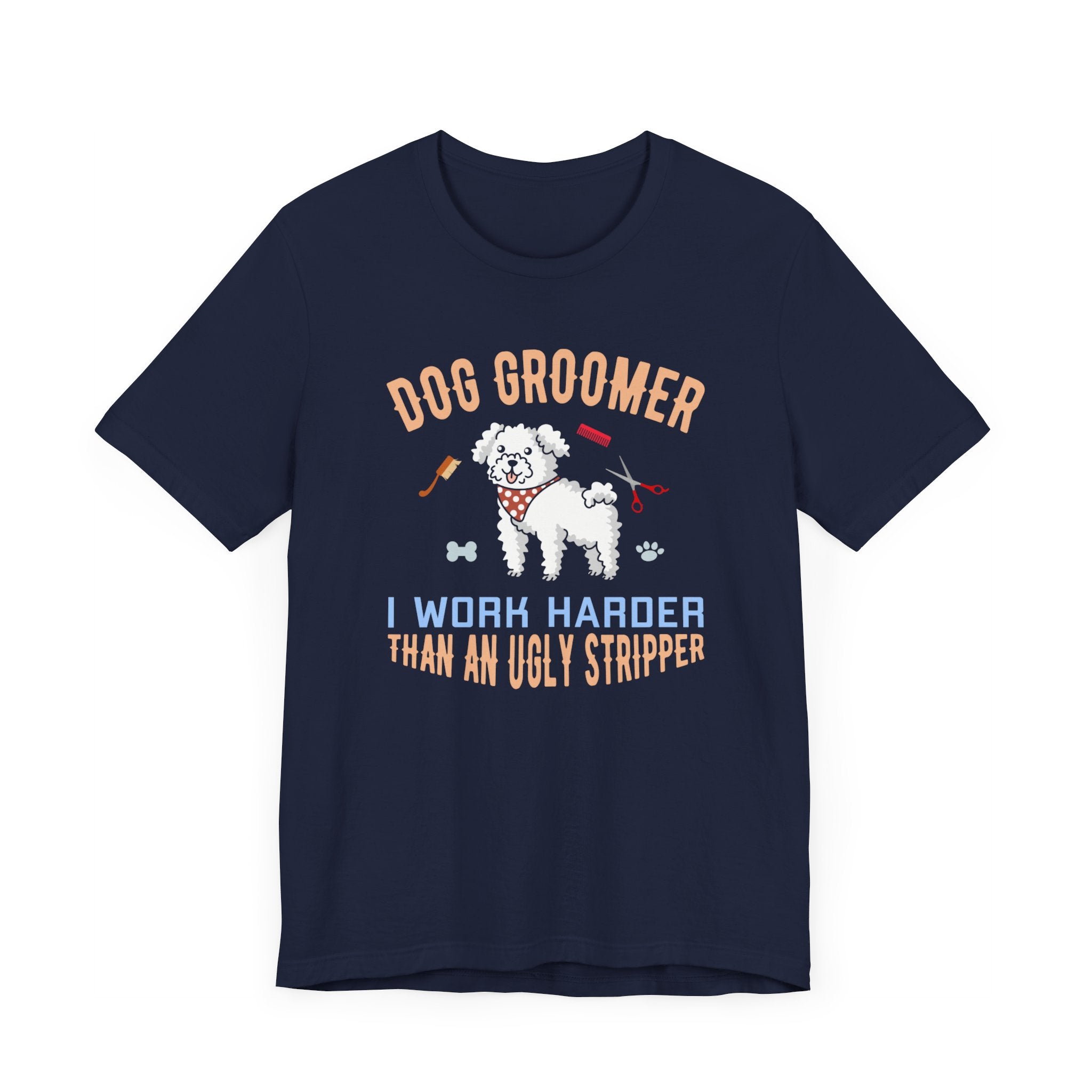 Dog Groomer T-shirt, Dog Lover Tshirt, Pet Lover Shirt, Animal Unisex Shirt, Crewneck Shirt, Short Sleeve Tee, Gift for Him, Gift for Her