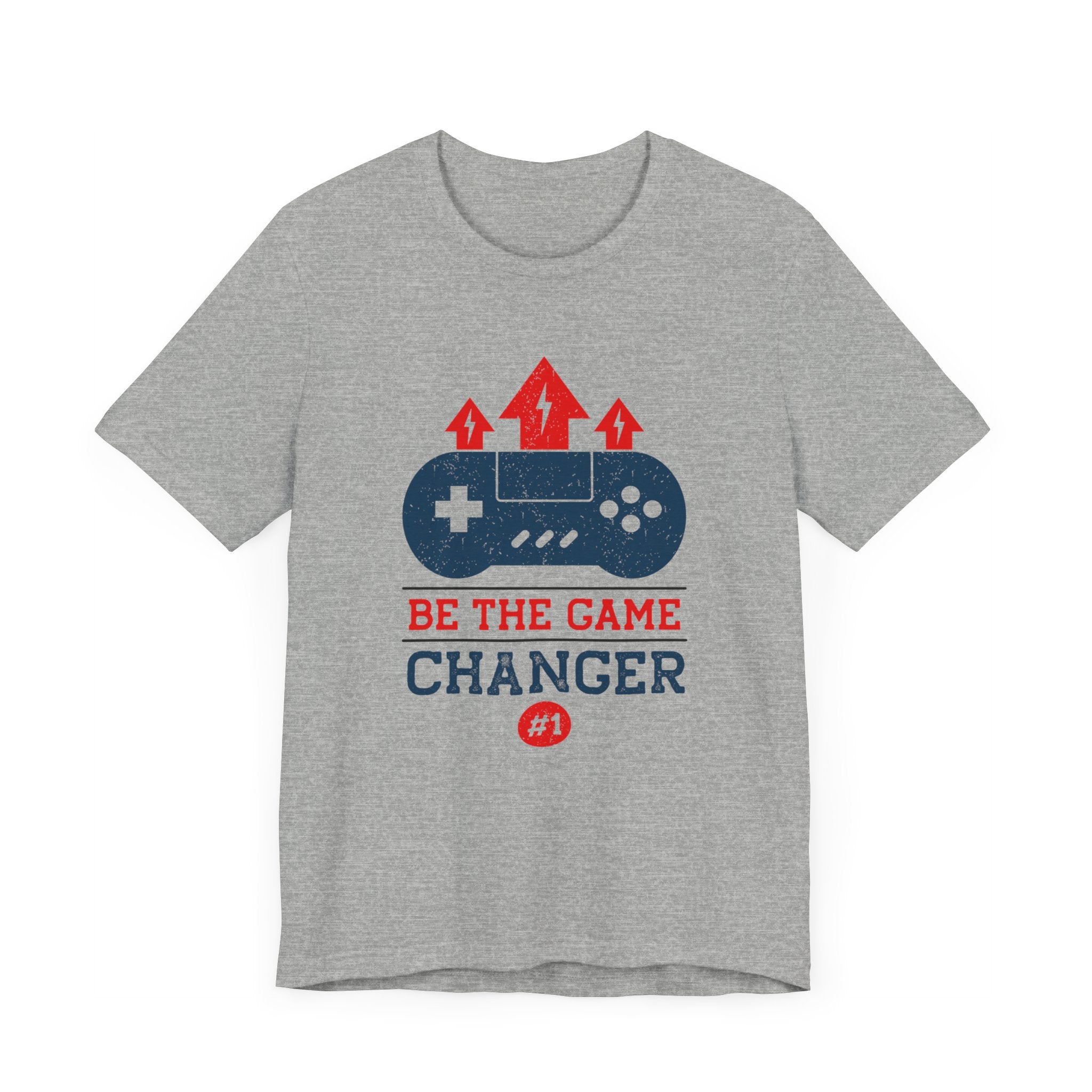 Be The Game Changer T-shirt, Gameboy Tshirt, Gaming Shirt, Game Lover Unisex Shirt, Crewneck Shirt, Short Sleeve Tee, Gift for Him