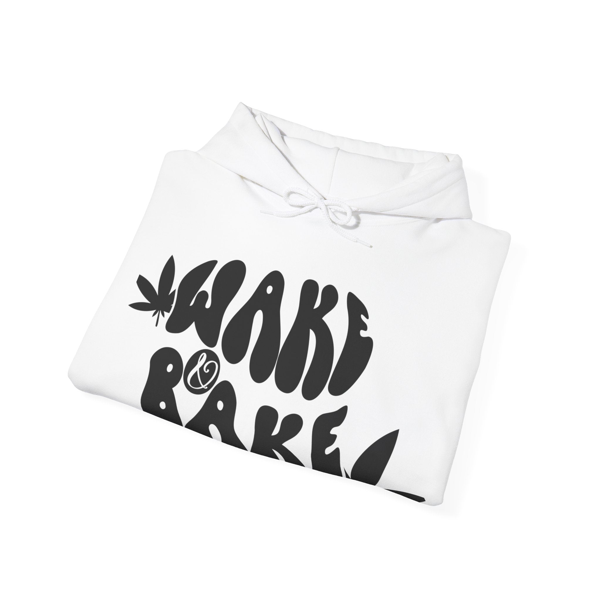 Wake & Bake Hoodie - Cozy Cannabis-Inspired Apparel for Chilled Vibes